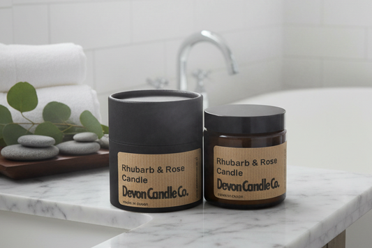 Rhubarb & Rose Candle 90ml